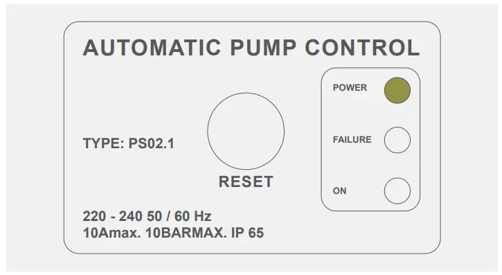 JoJo SKD 2 0 37kW Booster Pump - pump will switch