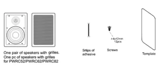 Pyle PWRC52 Ceiling Wall Mount Speakers-fig- (1)