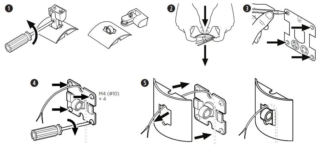 BOSE FreeSpace 3 Subwoofer Satellite Systems - Installation 3