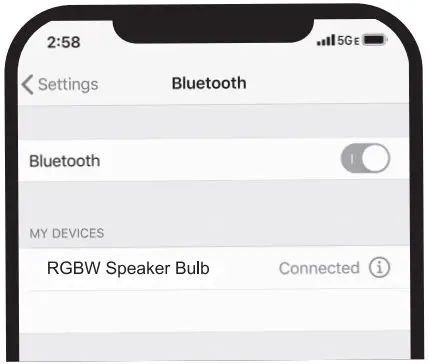 Two Bulb Pairing Instructions (TWS)