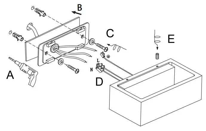 HALCYON EX917 Dimmable LED Wall Light