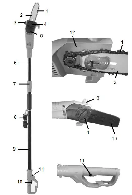 westfalia-890114-Electric-Telescopic-Pole-Saw-fig2