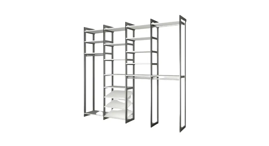 Martha Stewart Ins-0061 Closet Hanging And Storage System Instruction Manual