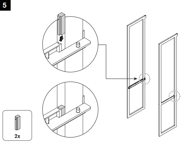 martha STEWART INS-0061 Closet Hanging and Storage System - fig 26