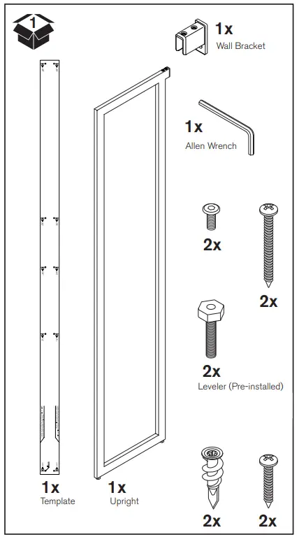 martha STEWART INS-0061 Closet Hanging and Storage System - fig 3