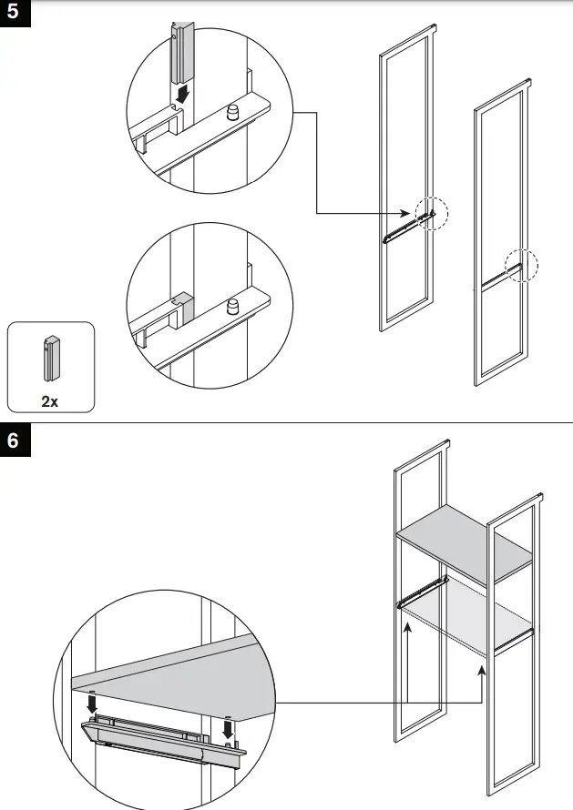 martha STEWART INS-0061 Closet Hanging and Storage System - fig 32
