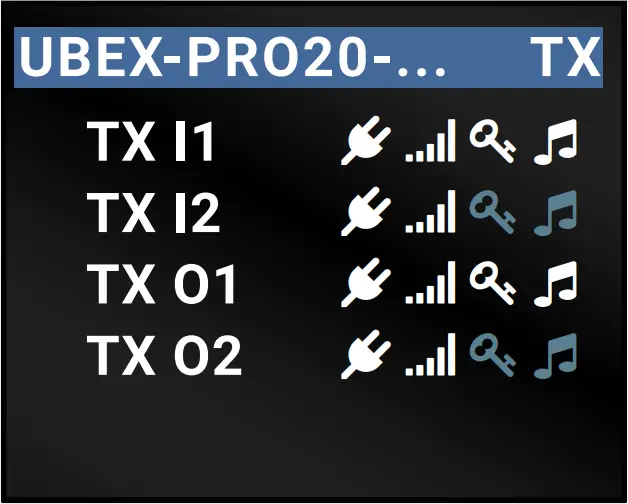 LIGHTWARE PRO20- Panel Operation 3