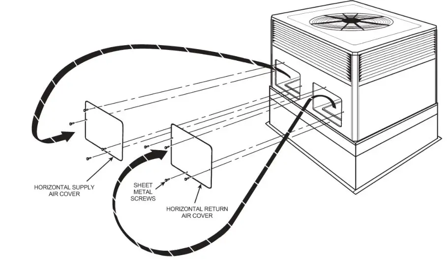 TRANE 4WCC4024E1000A Single Packaged Heat Pump - Figure 4