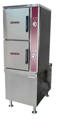 CROWN SCX 2 24 Electric Cabinet Base Convection Steamer