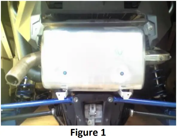 MBRP AT 9524RP Front Pipe Polaris RZR XP Turbo - FIGURE 1