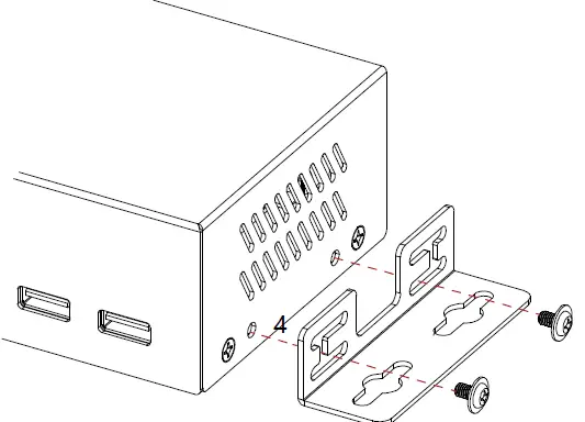 AV Access 8KSW21-KVM 2x1 8K HDMI 2.1 Switcher with KVM 3