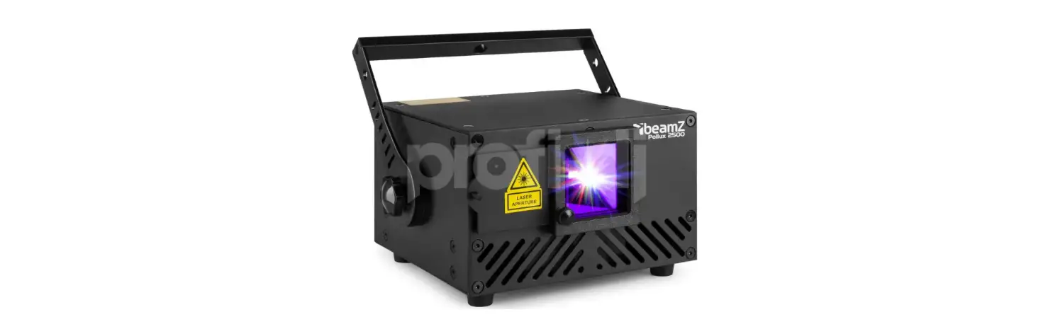 Beamz Pollux 2500 Analog Laser System User Manual