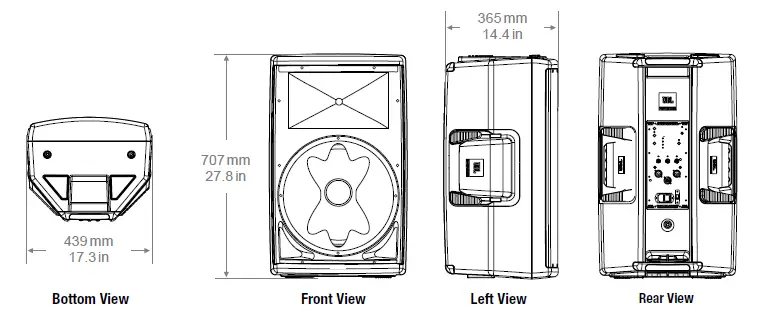 JBL EON615 Professional Speaker fig-7