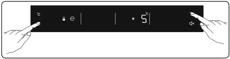 Cylinda K4485XRFHE Refrigerator - Child Lock