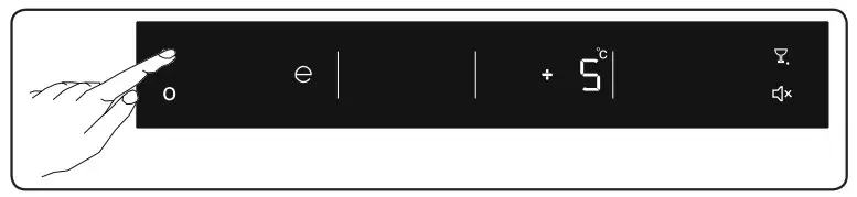 Cylinda K4485XRFHE Refrigerator - adjustment