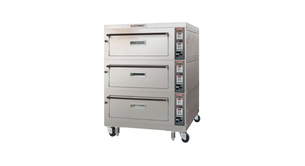 Chung Pu Baking Machinery Co Ltd Xyf-3ka-t Deck Oven User Manual