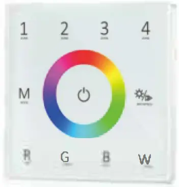 NEDLANDS GROUP FLS-RC-W Wall Mounted Touch Panel-PRODUCT