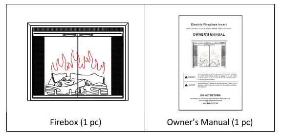 PuraFlame-EF42B-Electric-Fireplace-Insert-fig-3