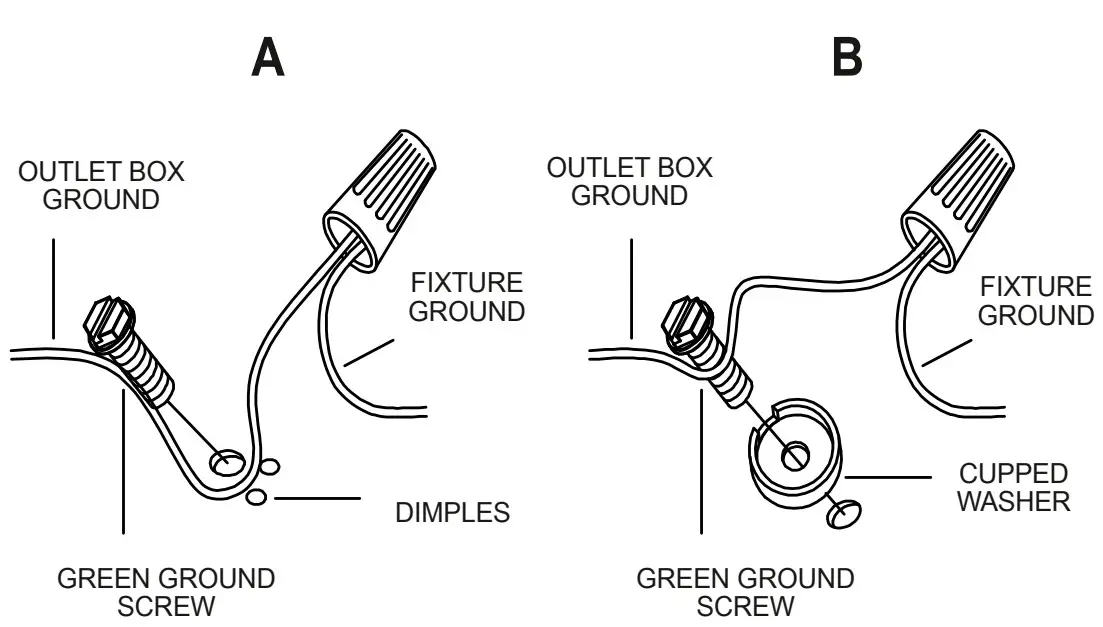 LNC QQ3MBZHD192W388 3-Light Brass Gold Bathroom Vanity Light - Connect ground