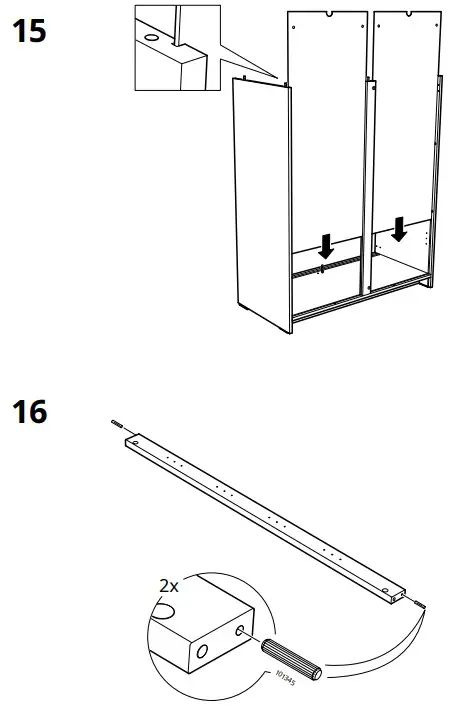 IKEA SYVDE Cabinet with Glass Doors - fig 10