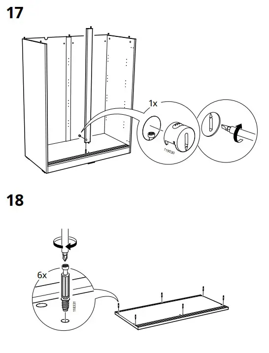 IKEA SYVDE Cabinet with Glass Doors - fig 11