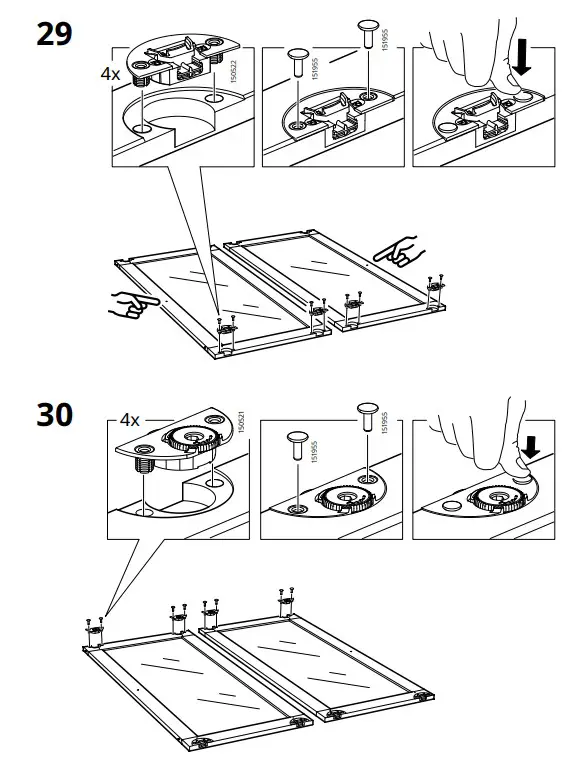 IKEA SYVDE Cabinet with Glass Doors - fig 19