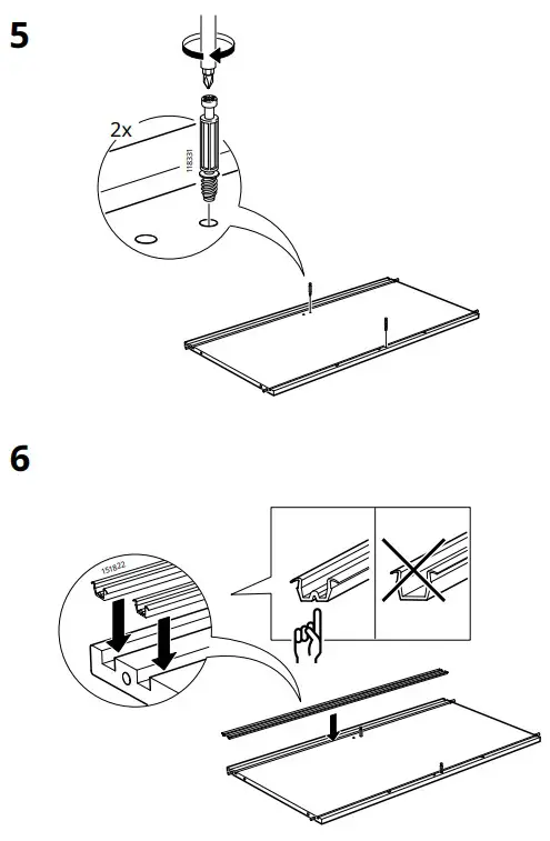 IKEA SYVDE Cabinet with Glass Doors - fig 5