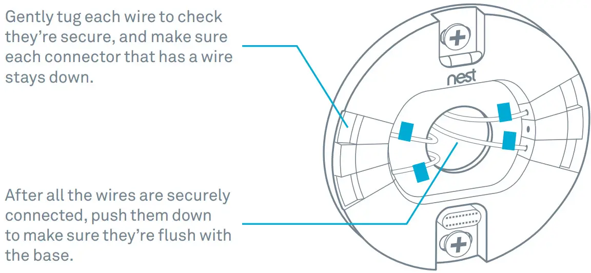 nest B08K2M13NY Thermostat E Smart Thermostat - Gently tug