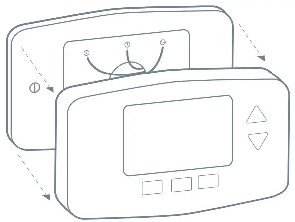 nest B08K2M13NY Thermostat E Smart Thermostat - Remove the cover