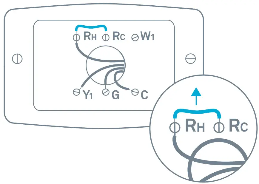 nest B08K2M13NY Thermostat E Smart Thermostat - jumper wires