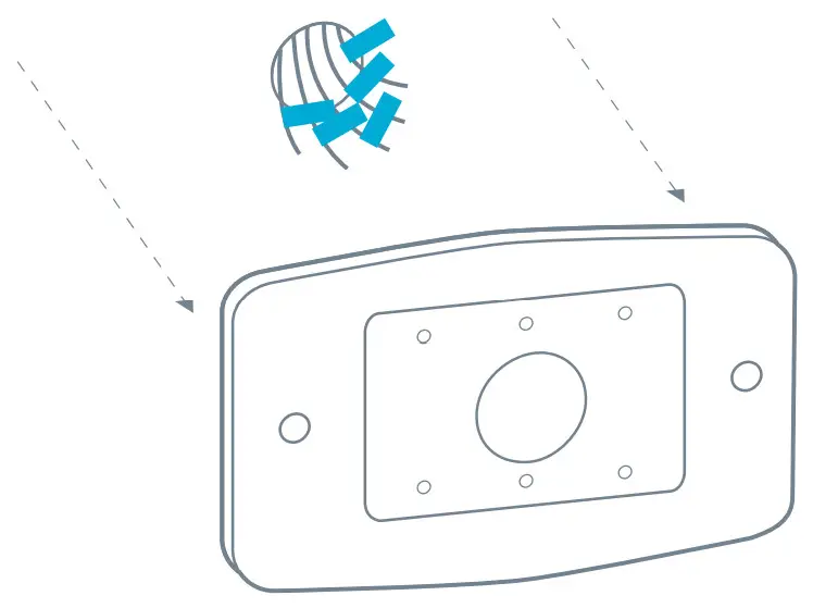 nest B08K2M13NY Thermostat E Smart Thermostat - wires and remove base