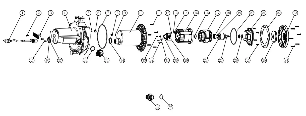 DRUMMOND 59381 Multidirectional Submersible Utility Pump - PLEASE READ THE FOLLOWING CAREFULLY