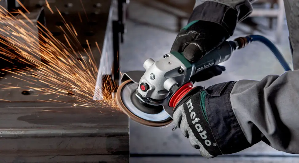 Metabo Dw 10-125 Quick Compressed Air Angle Grinder Instruction Manual