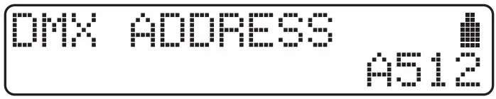 DMX Address