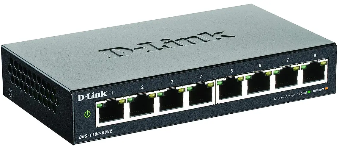 D-Link-DGS-1100-08V2-8-Port-Gigabit-Ethernet-Switch-Product