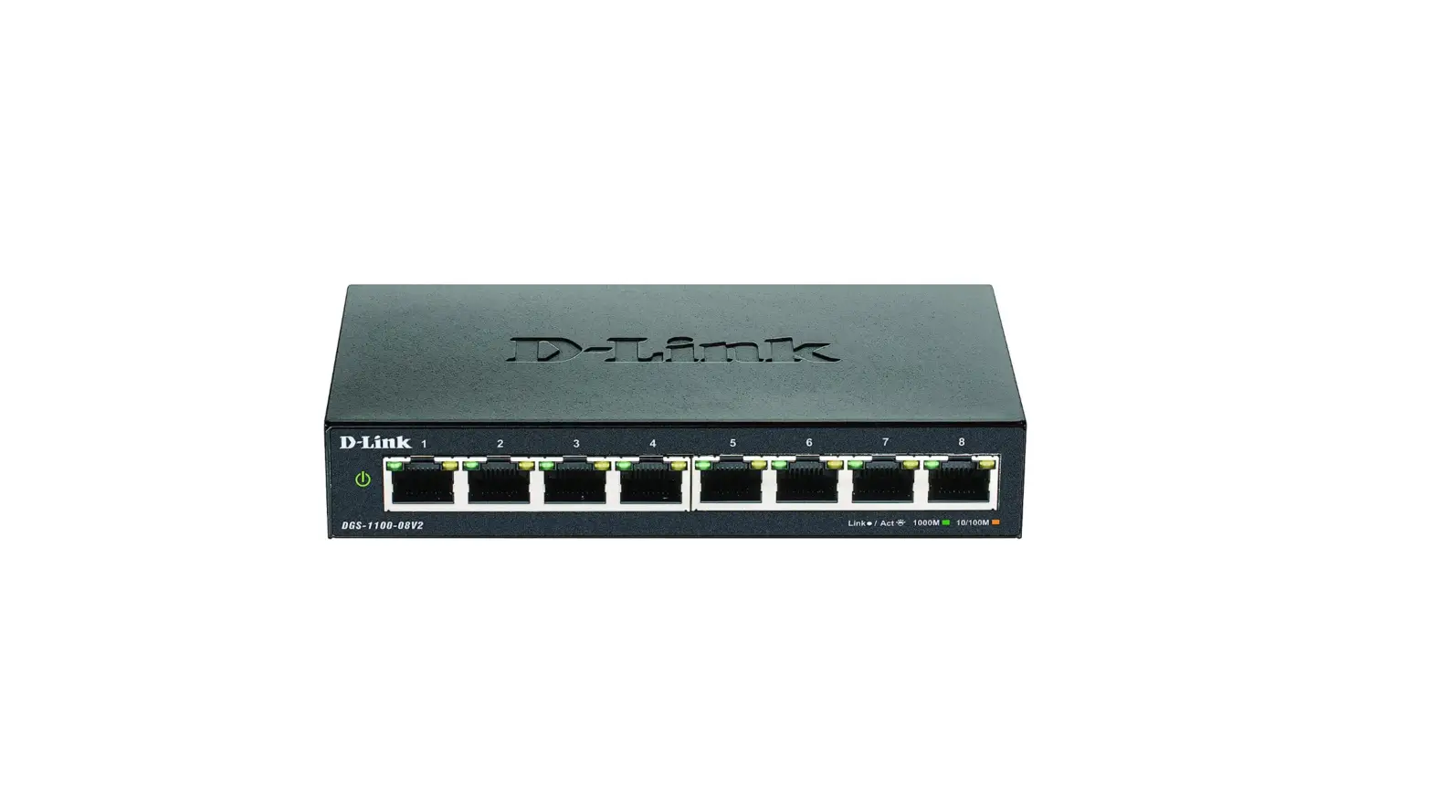 D-link Dgs-1100-08v2 8 Port Gigabit Ethernet Switch Specifications And Datasheet