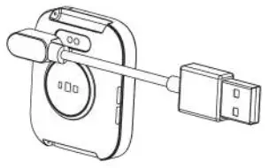 boAt Storm Call 2 Bluetooth Calling Smartwatch - CHARGING THE WATCH