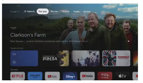 TCL 75 C845 Mini LED 4K Google TV - Chapter