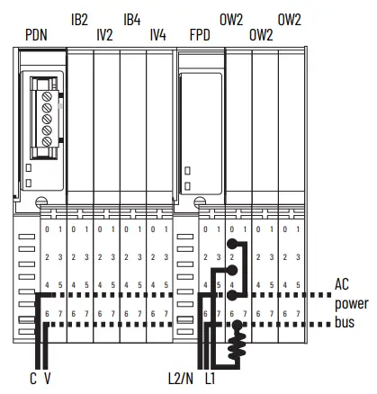 Wire Using a 1734-FPD