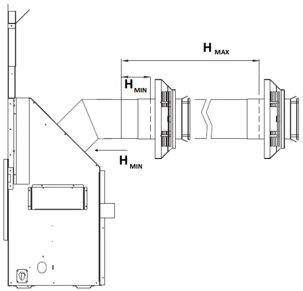 KOZY HEAT Callaway 40 Direct Vent Fireplace - NATURAL DRAFT