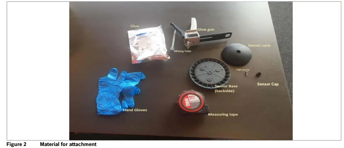BOSCH Parking Sensor Parking Lot PLS LoRaWAN 868 MHz IP67 - sensor core2