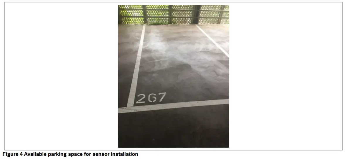 BOSCH Parking Sensor Parking Lot PLS LoRaWAN 868 MHz IP67 - sensor core4