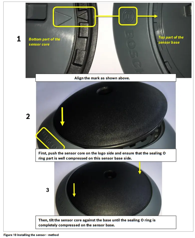BOSCH Parking Sensor Parking Lot PLS LoRaWAN 868 MHz IP67 - sensor core9