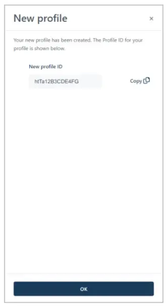 Moneris Hosted Tokenization Profile in Go Portal - Tokenization tools 11