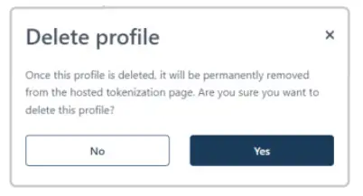 Moneris Hosted Tokenization Profile in Go Portal - Tokenization tools 16