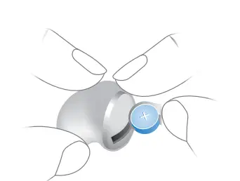 Miracle-Ear MEMINI Mirage IIC Hearing Aid - batteries 1