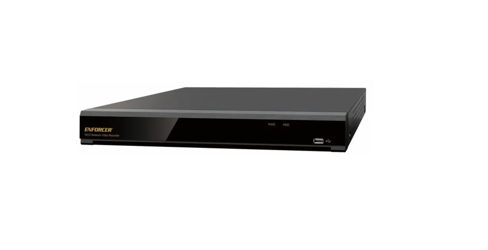 Enforcer Drn-116-4tb 4k Network Video Recorder Installation Guide