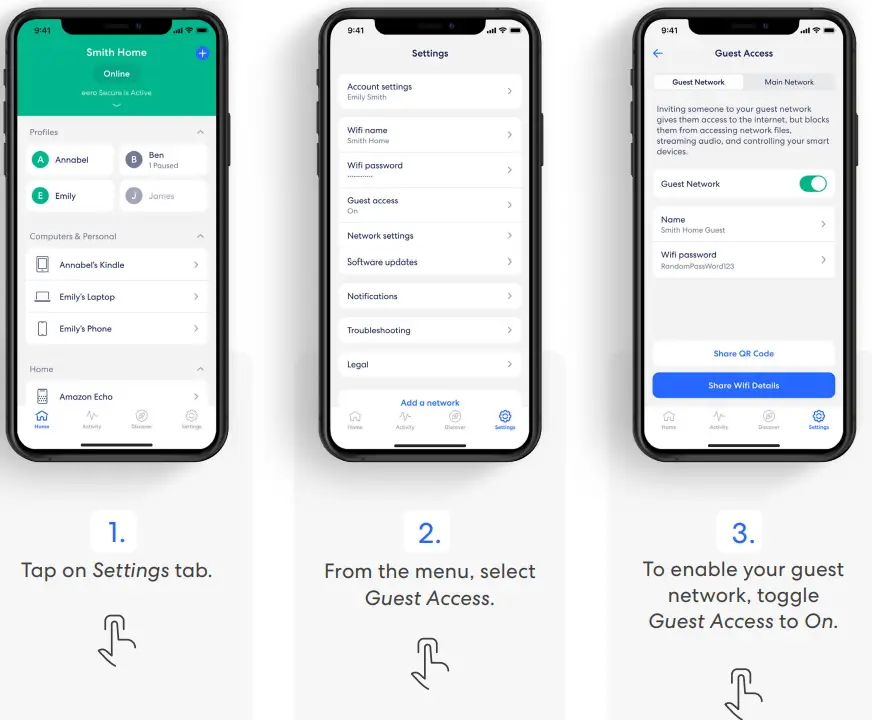 Wightman eero Mobile App - Mobile device 11