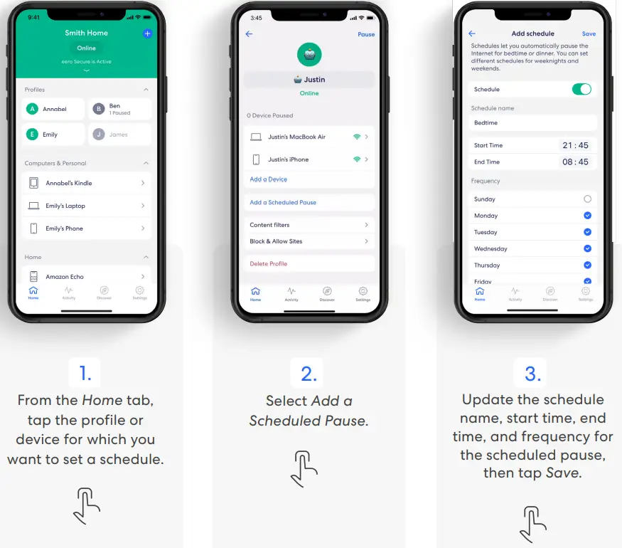 Wightman eero Mobile App - Mobile device 12