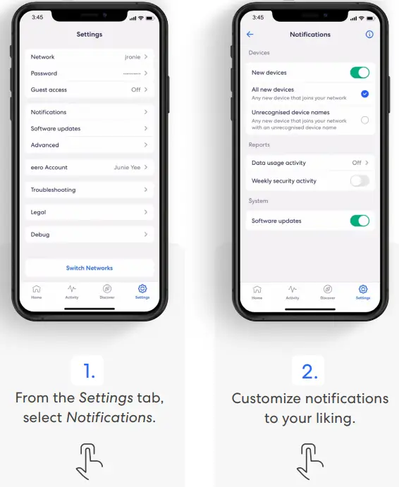 Wightman eero Mobile App - Mobile device 17
